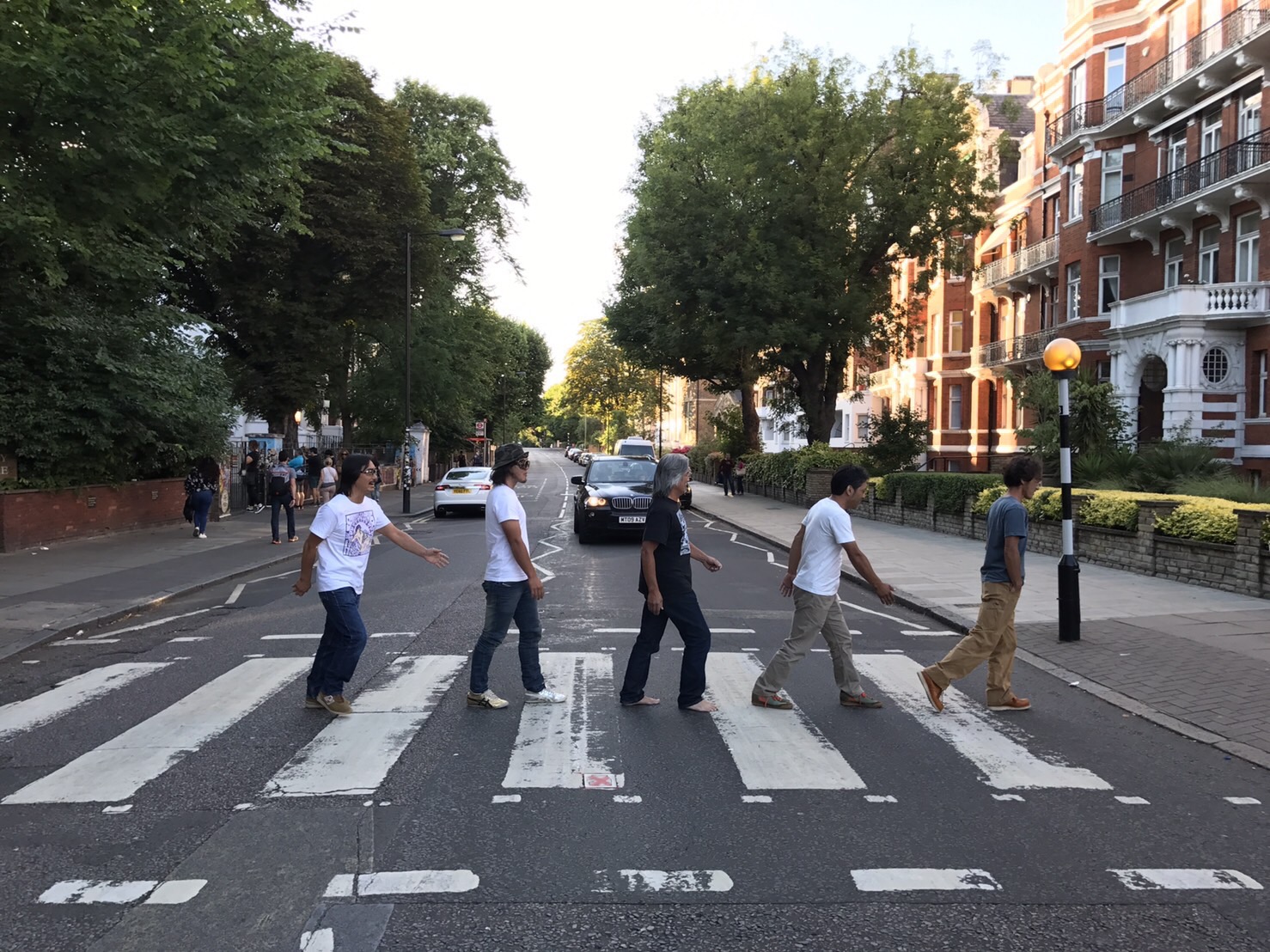 アビーロードにて