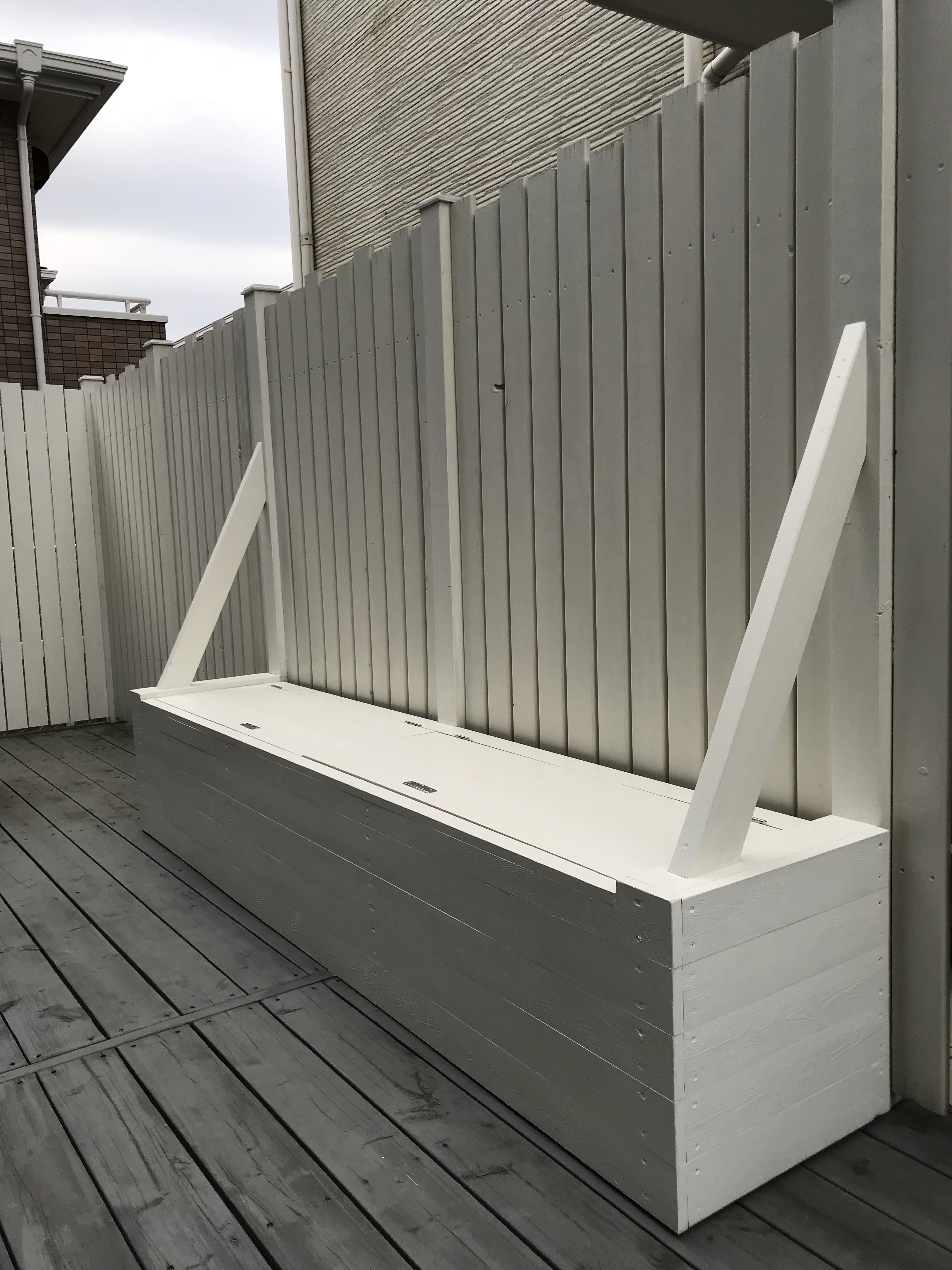 長椅子＆フェンス控え＆ツールBOX