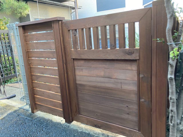 2021年初の木戸作り。なかなかムード良くできた